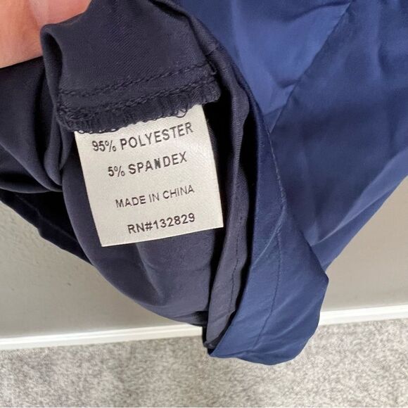 NWT Revolve x Superdown Georgia Front Tie Mini Dress in Navy | Size XS - Picture 7 of 8